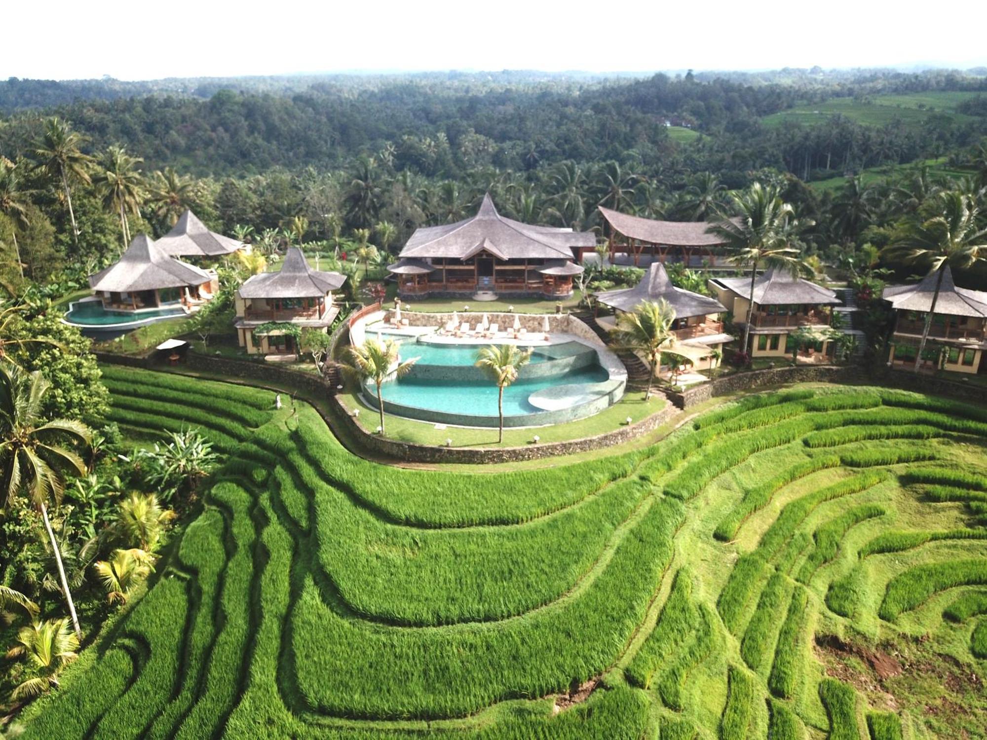 Puri Dajuma Terrace Eco Lodge & Spa Selemadeg  Экстерьер фото